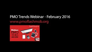 PMO Trends 2015-2016 Webinar February 2016