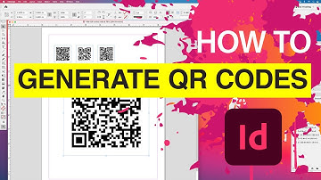 How to create / GENERATE 5 different types of QR CODES in Adobe® InDesign® // Real life example 2024