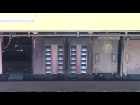 【流しノッチ】JR105系電車　断流器　閃光