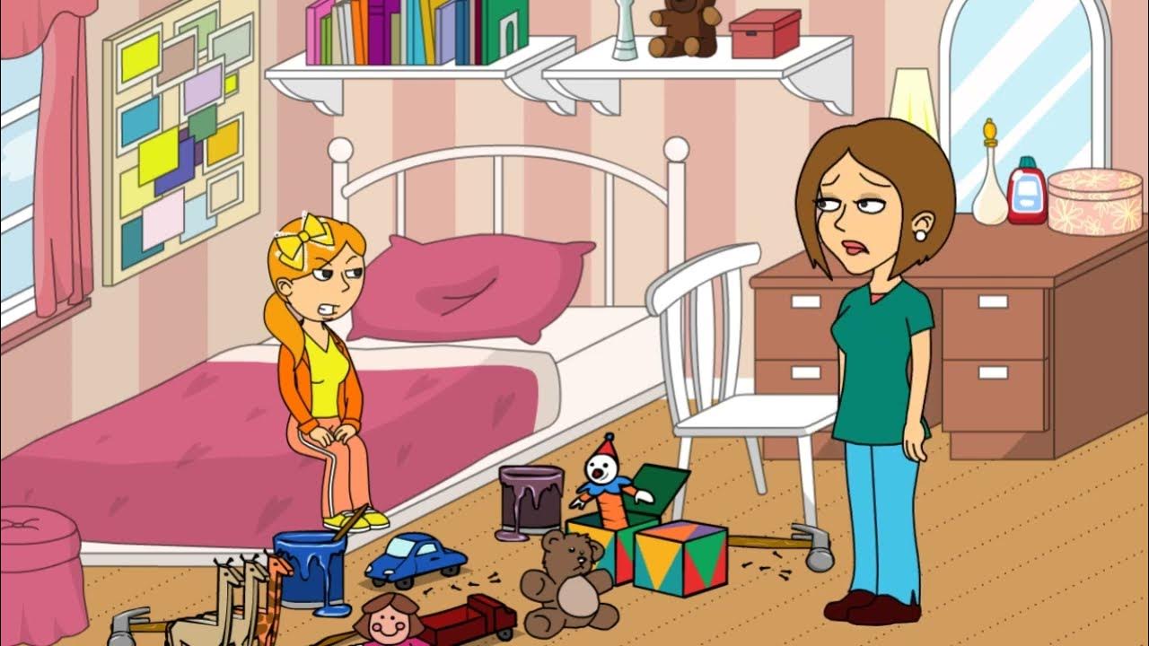 Jackie refuses to tidy her room (contains bad language) - YouTube