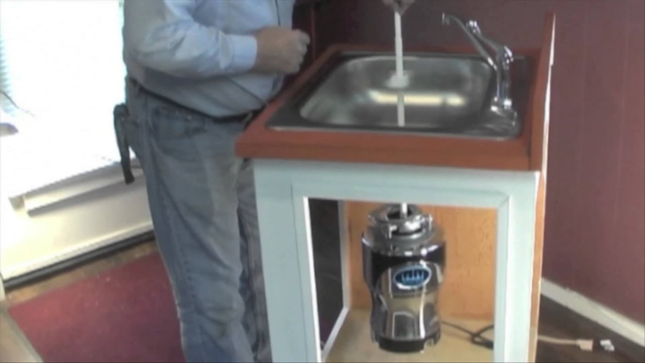 Install Waste King Disposers with the Plumber's Third Hand Disposal