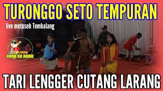 TST TEMPURAN . TURONGGO SETO TEMPURAN TARI LENGGER CUTANG LARANG .