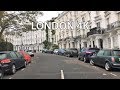 London 4K - Rich Neighborhood Drive
