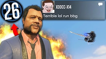 I Went Undercover As A Low Level To Troll Tryhards (GTA Online)