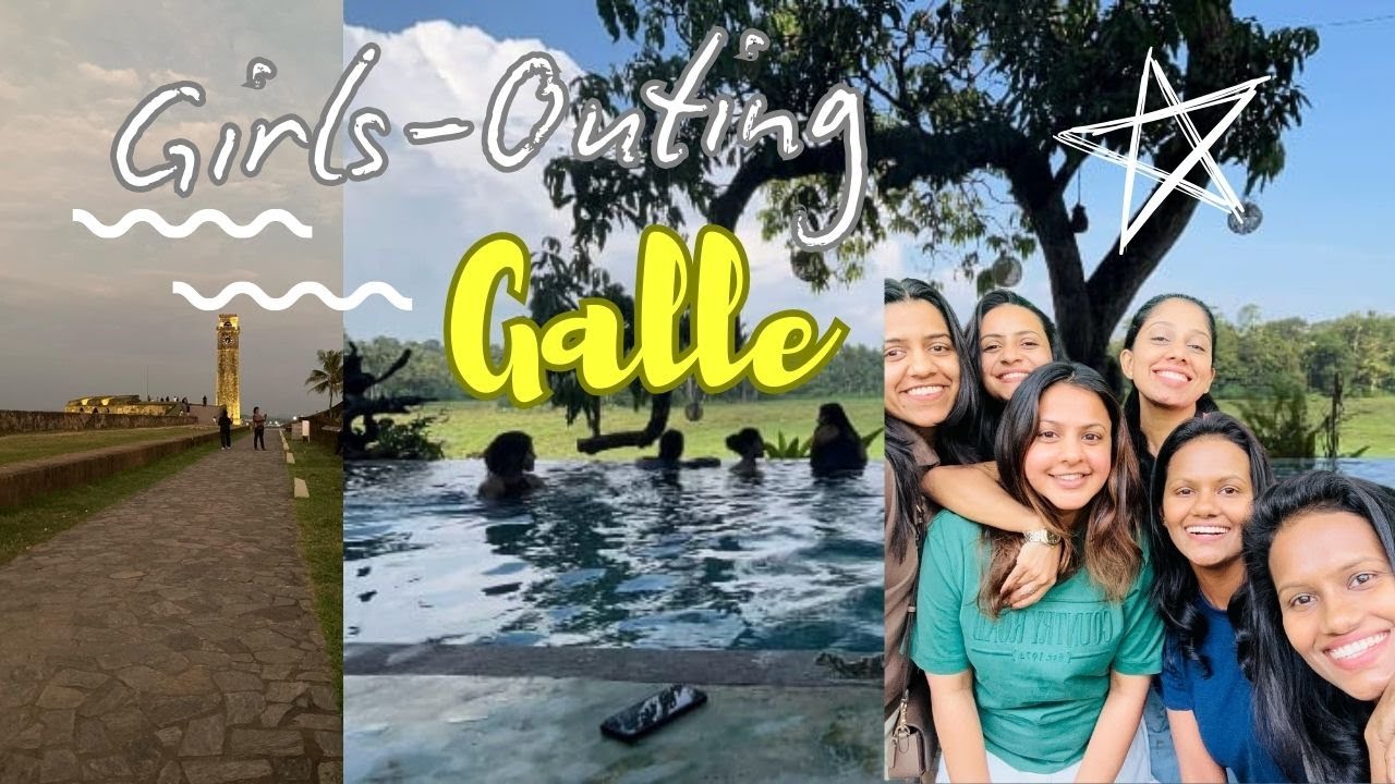 Girls' Trip to Galle | ගාල්ල | Stunning Villa Stay | Galle Fort🌴✨