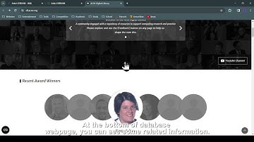 ACM Digital Library User Manual