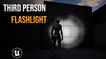 REALISTIC Flashlight in Unreal Engine 5 – Fast Tutorial