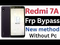 redmi 7a frp bypass / redmi 7 frp bypass / mi 7 frp bypass / redmi 7 frp bypass youtube update