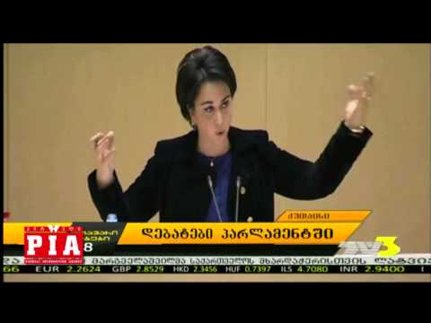 დებატები პარლამენტში