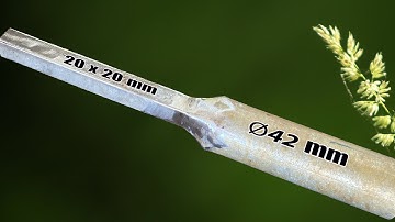 Cách nối ống tròn với sắt hộp không cùng kích thước! Secret Pipe cutting tricks