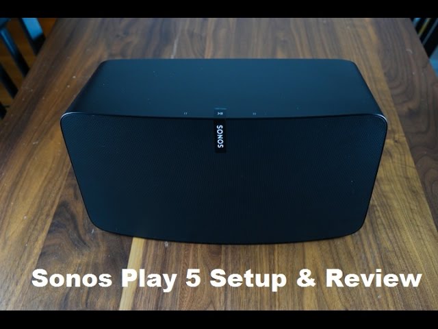 avis Sovesal evne Sonos Play 5 Setup & Review - YouTube