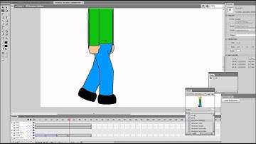 How To Do A Walking Animation In Flash Part 3: The Walking