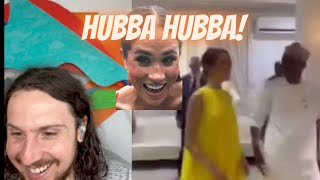 Reacting Meghan KISSING Everyone In Nigera #meghanmarkle