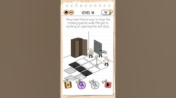 Brain test 2 level 19||prison escape||#viral #trending #shorts #braintest2