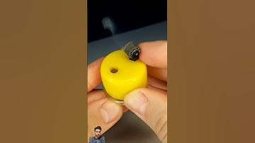 1000°C HOW TO MAKE AN ETERNAL LIGHTER #lighter #lifehacks #diy #shorts #shortsfeed #inventions