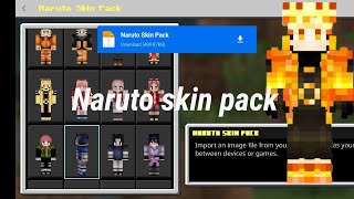 how to download Naruto skin pack MCPE mobile screenshot 1