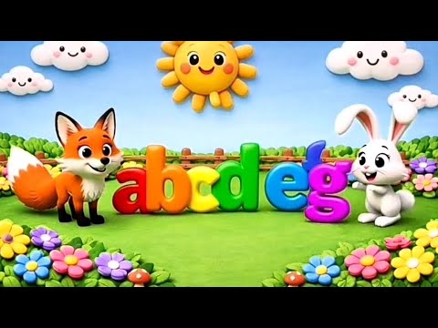 ABC learning Song for Kids 🐼 Alphabet A to Z with cute Animals ...