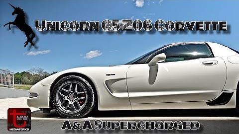 That Dude in Blue Drives our Unicorn C5 Z06 with an A&A Supercharger! Best Corvette Ever?