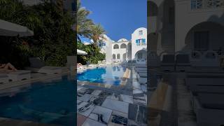$50 Boutique Hotel in Santorini, Greece 🇬🇷 #shorts #greece #santorini