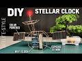 [Satisfying] DIY Easy Stellar Clock | Mini Satellite Style Clock
