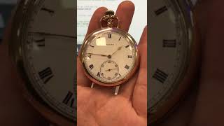 rolex pocket watch late 1890s