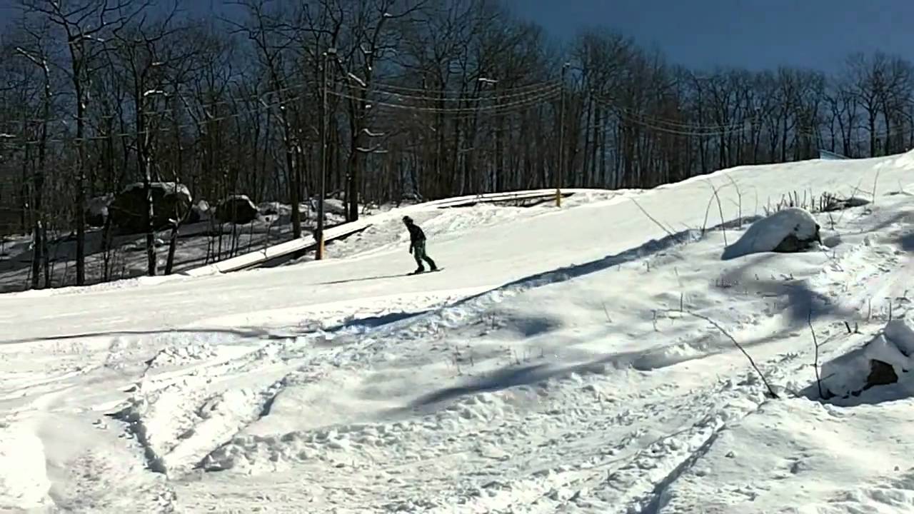 My first landed backflip on a snowboard!!