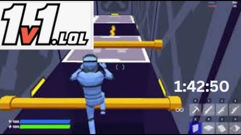 1V1.LOL-Pipe Run Speedrun [1:42.50]