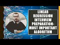 Interview Prep Day 2- Linear Regression Interview Question-The Most Important Algorithm In ML & DS🔥🔥