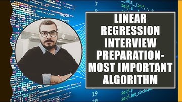 Interview Prep Day 2- Linear Regression Interview Question-The Most Important Algorithm In ML & DS🔥🔥