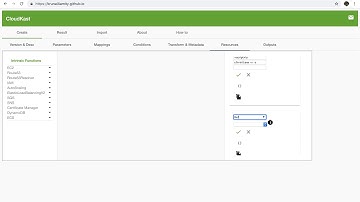 How to create cloudformation intrinsic functions using CloudKast