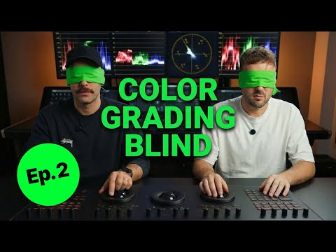 Can Colorists Grade BLIND in DaVinci Resolve? (Pro Scopes Challenge ft. Darren Mostyn)