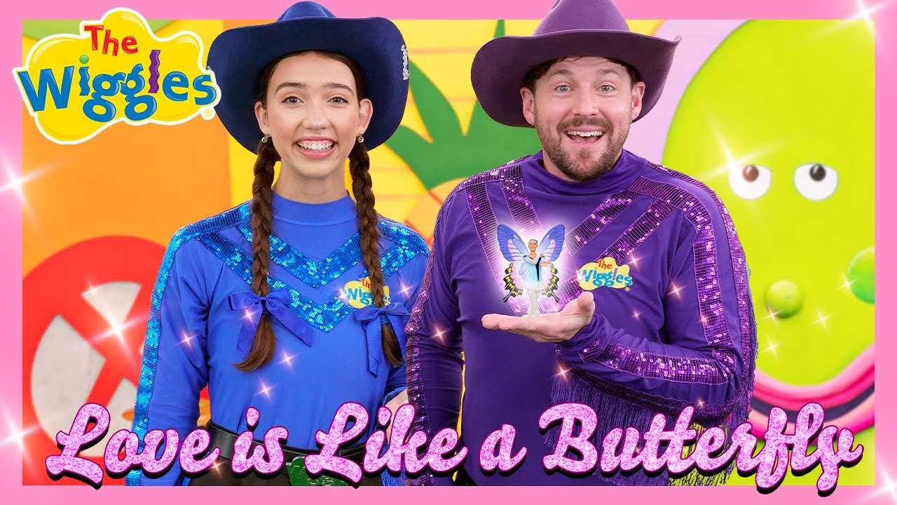 Love is Like a Butterfly 🦋 The Wiggles 🎶 Dolly Parton Cover 🤠 Country Album 'Wiggle Up, Giddy Up!'