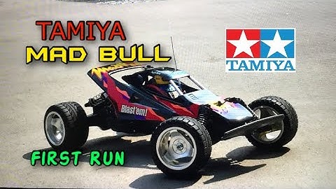 Tamiya Mad Bull First Run Video With 2s Lipo Power & Tamiya BZ Motor Upgrade. Item 58205