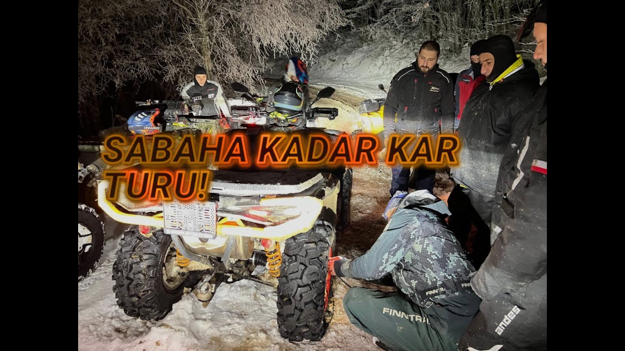 İLK KARDA PARKURDAYIZ! KOCAELİ BAŞİSKELE ATV -   CAN-AM / POLARİS