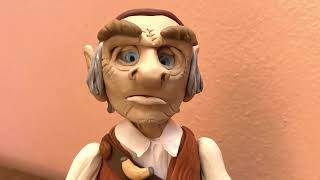 Hoggle from Labyrinth - Polymer Clay - Goblin