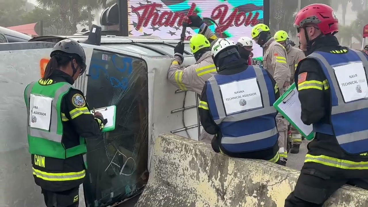 The Vehicle Extrication Challenge experience: Team Carnage from Oakland Park Fire Rescue 12/6/25