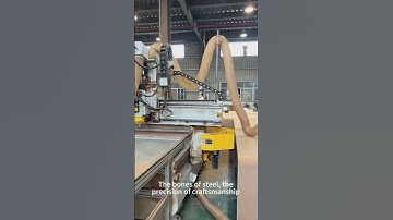 this is where display racks are born.#DisplayCraft #RetailDesign #FactoryArt #SurfaceFinishing