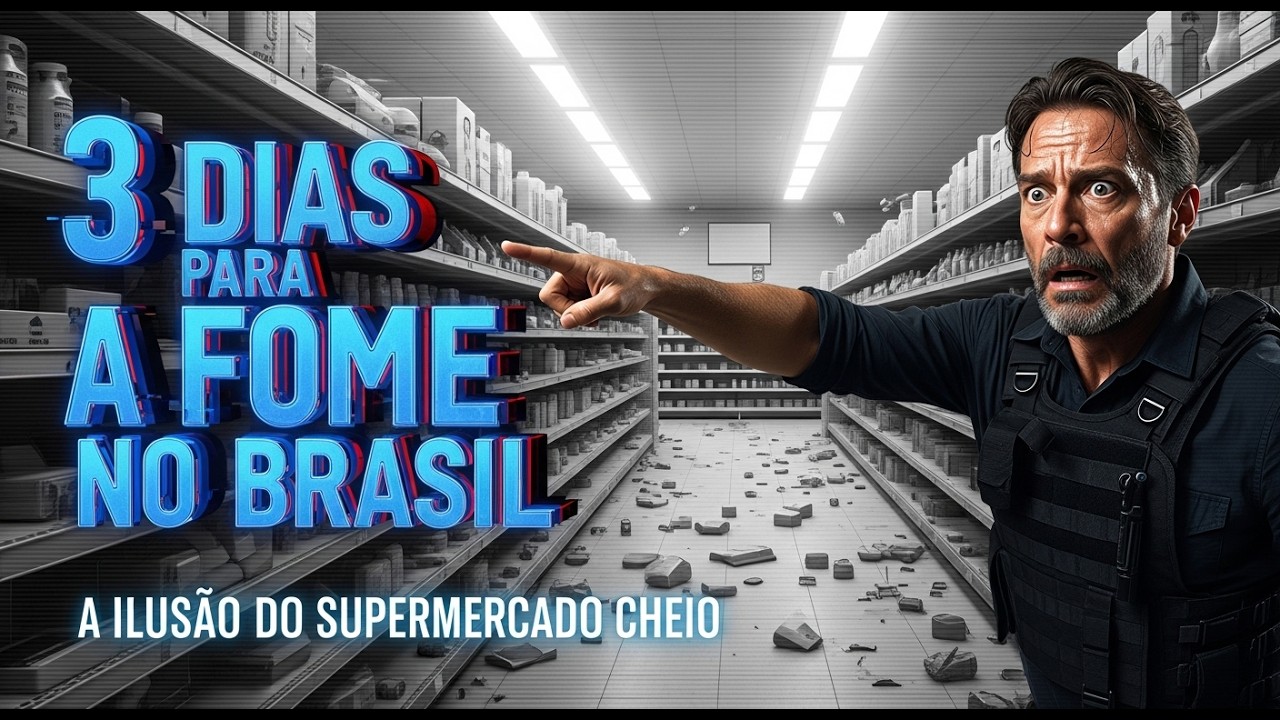 3 Dias Até a Fome: Como o Brasil Quebra Quando o Caminhão Para
