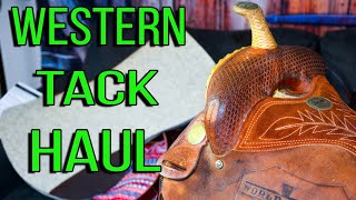 The Budget Equestrian Goes Western! Western Tack Bargain Shopping!
