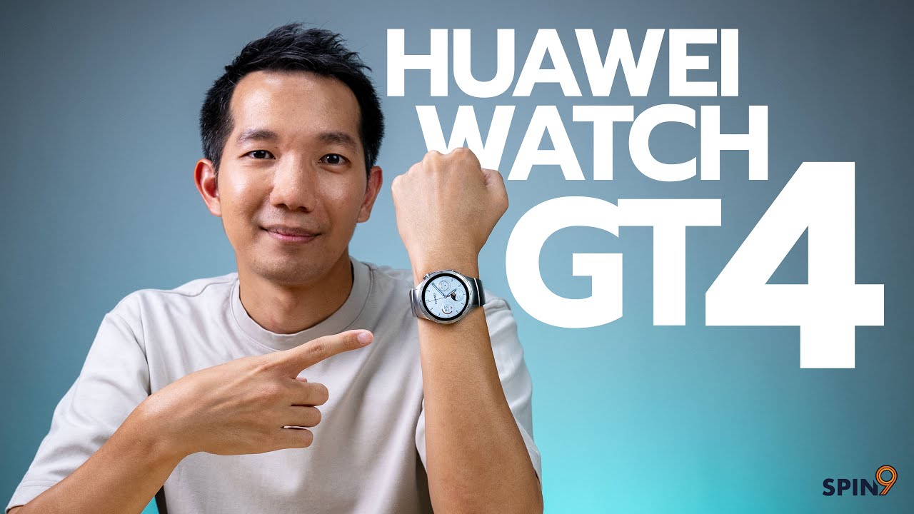 [spin9] รีวิว HUAWEI Watch GT 4 — อัปเกรดความหรู เพิ่มฟีเจอร์สุขภาพ