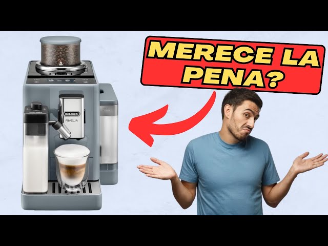 DeLonghi Rivelia Cafetera Superautomática con Molinillo 19 Bares Negra