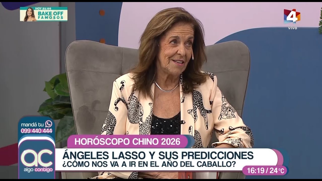 Algo Contigo – Ángeles Lasso y sus predicciones para el Año del Caballo