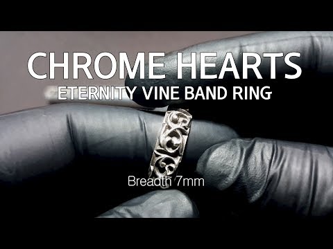 Chrome Hearts Eternity Vine Band Ring 17.5