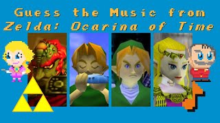 Guess the Music from Zelda: Ocarina of Time