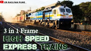 Part 4B Railfanning I 3 In 1 Frame High Speed Express Trains