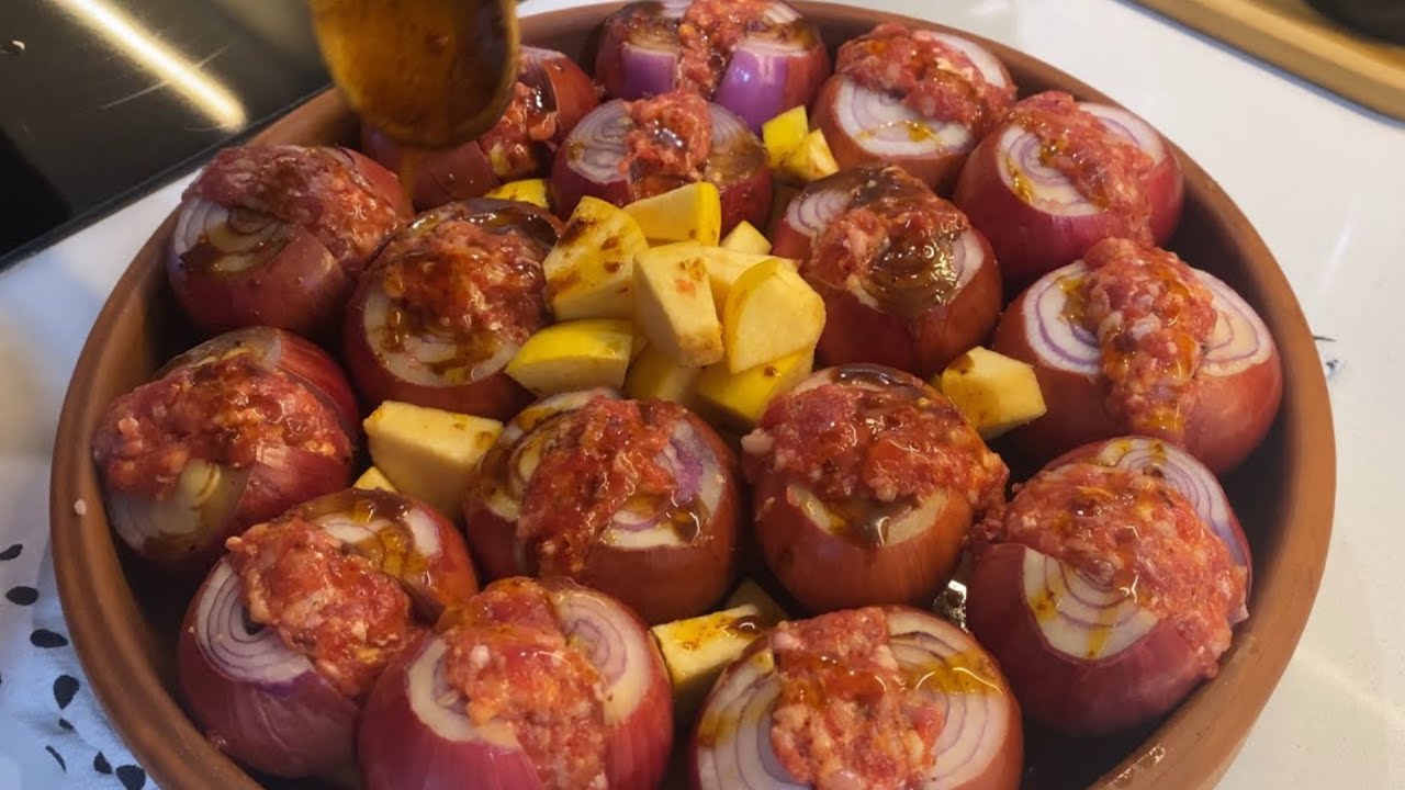 HAZIRLAMASI SADECE 10 DAKİKA💯İFTARA ENFES BİR ANA YEMEK TARİFİ😍SOĞAN KEBABI