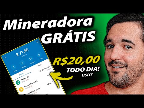 Ganhe R$20 Em USDT Todo Dia - Mineradora Grátis - TESTEI E PAGOU