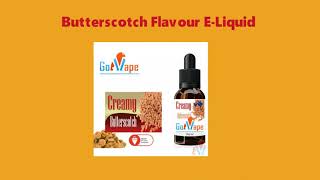 Dessert and sweet flavoured e-liquids from GoVape