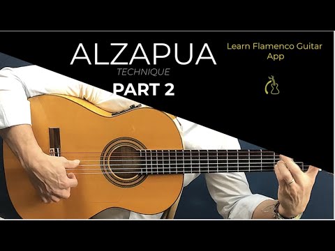 FLAMENCO GUITAR LESSON- ALZAPUA part 2