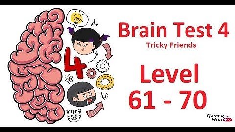 Brain Test 4 Level 61 to 70 Solution with SecRET TRICK